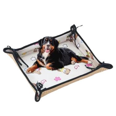 Imagem de Almofada Refrescante Para Pet | Tapete Refrescante para Gatos Antiderrapante Dupla Face - Tapete Respirável Frio Para Dormir, Para Assentos de Carro, Chão, Caixa de Transporte, Uso Interior e Exterior