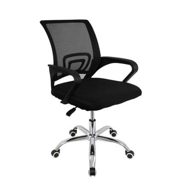 Imagem de Cadeira Giratória Escritório Arco Preta