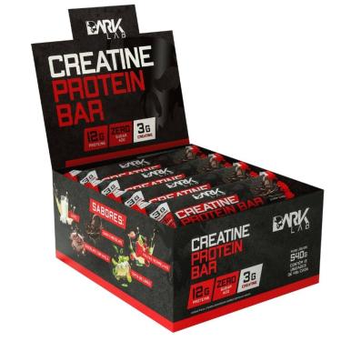 Imagem de Creatine Protein Bar (Caixa c/ 12un de 45g)  Dark Lab