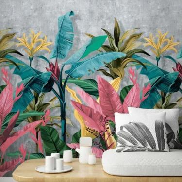 Imagem de Mural De Parede Jackie Folhagem Colorido 81601