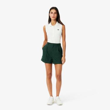 Imagem de Bermuda Lacoste Elástica Ultra Dry Para Golfe Feminina-Feminino