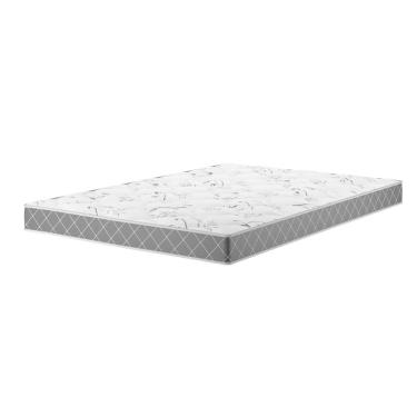 Imagem de Colchão Espuma D28 Casal 17cm 1,88m 1,38m Double Face Classic Xadrez Preto - Casa Giulia