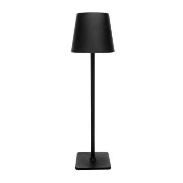 Imagem de Luminária de Mesa Led 3 Tons Usb Elegance 9,5 x 38 cm Preta Lyor