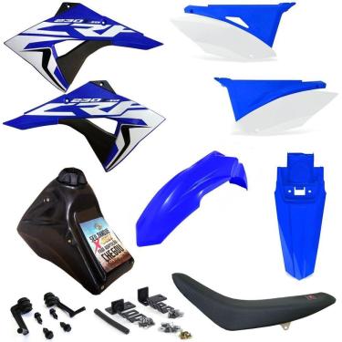 Imagem de Kit Plástico Biker Next Completo Crf 230 Adaptável Xr 200 Xr 250