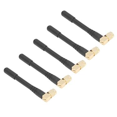 Imagem de Domary Antena de Alto Ganho SMA Conector de Cotovelo Masculino Antena Omnidirecional 5pcs para Transmissão de Sinal do Sem Fio
