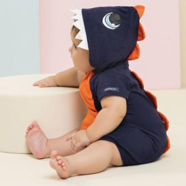 Imagem de Macacão bebê infantil kigurumi verão - Panda - Elefante