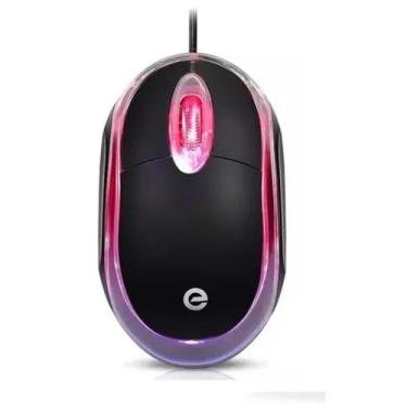 Imagem de Mouse led usb ms-9 preto - Plus