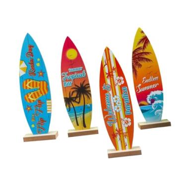 Imagem de Generic 4x Enfeites de Mesa de Prancha de Surfe, Centro de Mesa com Tema de Prancha de Surfe