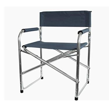 Imagem de Cadeira de acampamento portátil ao ar livre, cadeira dobrável ao ar livre, cadeira de acampamento com mesa lateral, cadeira de praia dobrável, cadeira portátil para bagagem, acampamento e atividades