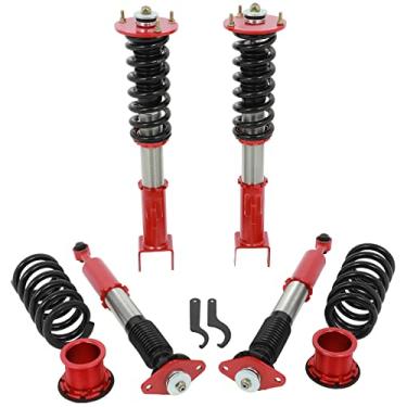 Imagem de Kit de rebaixamento Coilover Altura de amortecimento ajustável SCITOO Amortecedor Suspensão Coilover adequada para 2011-2022 para Dodge para Challenger, para Dodge para carregador, molas helicoidais