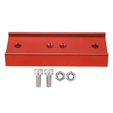 Imagem de Placa de Cauda de Cauda, ​​Placa de Montagem do Telescópio 4.25N Ponte de Telescópio Base de Montagem de Cauda de Cauda para tripé de Teodolito Equatorial (Vermelho)