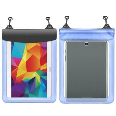 Imagem de Capa à prova d'água para tablet Samsung Galaxy A9 Plus A8 A7, S9 Fe, S9 S8 S7 11 S6 Lite 10,4, iPad 10,2 polegadas 10ª geração, iPad Pro 12,9 2022, iPad Air 10,9 polegadas 5ª geração, com cordão