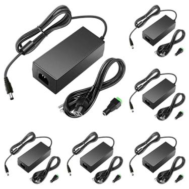 Imagem de SHNITPWR Adaptador de fonte de alimentação 12V 3A 100 V ~ 240 V CA para CC 12 volts 3 Amp conversor transformador LED Driver com plugue de 5,5 x 2,5 mm para fita de LED, impressora 3D, câmera de