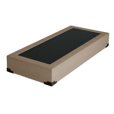 Imagem de Base para Cama Box Solteiro Joe Suede (36x88x188) Bege