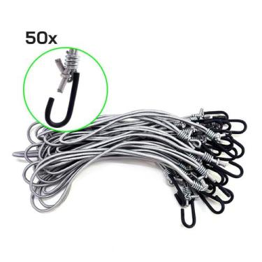 Imagem de Extensor elástico para lona de caminhão 35cm 50un  - MS EXTENSOR, Prat