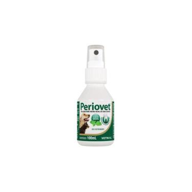 Imagem de Periovet 100 Ml - Solução Higiene Bucal De Cães, Gatos E Equinos - VET