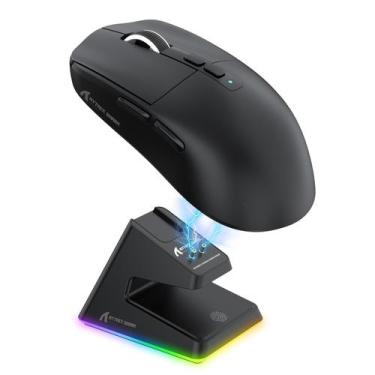 Imagem de Mouse sem fio para jogos ATTACK SHARK X6 RGB 26K DPI Preto