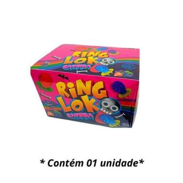 Imagem de Pirulito Docinho Anel Formato Caveira Ideal Para Halloween - Danilla f