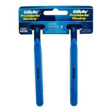Imagem de Kit c/ 4 Aparelho de Barbear Prestobarba Ultragrip Gillette