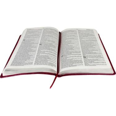 Imagem de Biblia Mais Fina Rc Com Harpa Purpura Nobre