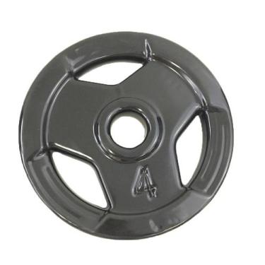 Imagem de Anilha Sport Emborrachada Furo Standad Ahead Sports 4Kg