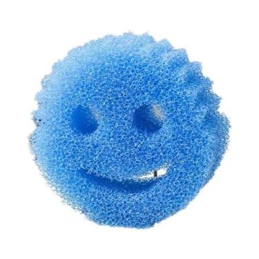 Imagem de Pano De Esponja Para Lavar Louça Com Rosto Sorridente, 2/4 Unidades, A