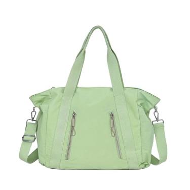 Imagem de Sursee Bolsas de ombro grandes para mulheres, bolsas de ombro transversais, bolsa esportiva de ginástica, Verde, Sacolas femininas de viagem