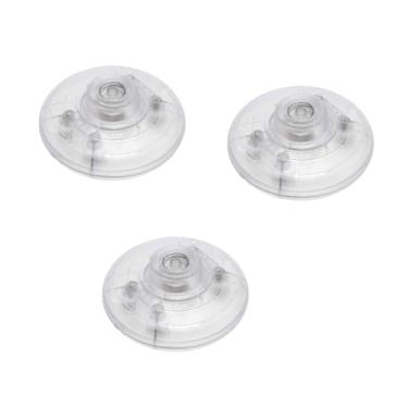 Imagem de 3 peças de lâmpada em linha transparente em linha interruptor de pressão de pé luz de alimentação footswitch iluminação