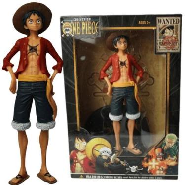 Imagem de Boneco Monkey D. Luffy 18cm One Piece Action Figure - Genérica
