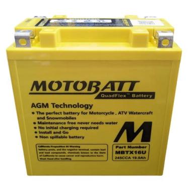 Imagem de Bateria Motobatt Mbtx16u 19ah Tiger 800 Varadero Xl 1000