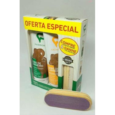 Imagem de Fashion Kit Sebo De Carneiro + Creme Esfoliante Gts Lixa