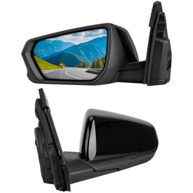 Imagem de LOIYLLEN Substituição do espelho retrovisor esquerdo do lado do motorista para Chevy Equinox, para GMC Terrain 2018-2024 - Conjunto de espelhos retrovisores de 8 pinos, ajuste elétrico, luz de seta