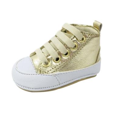 Imagem de Sapatinhos Bebê-Tenis recém-nascido primeiros passos 14ao20 Forro tecido espumado 1101B