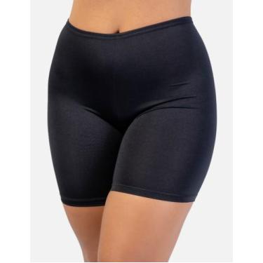 Imagem de Short Modelador Vip Lingerie Microfibra Anágua Segunda Pele Compressão