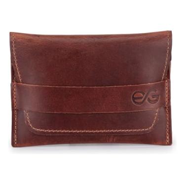 Imagem de Carteira Masculina Slim Couro Legítimo Cartões/cnh/cédulas(Whisky)