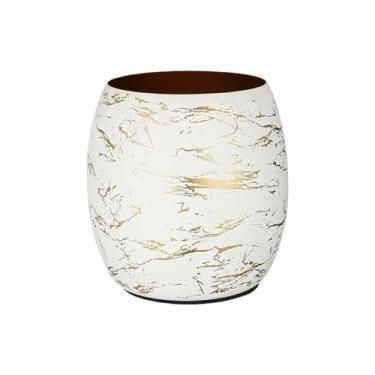 Imagem de balde de vinho Balde de gelo para vinho tinto, grande capacidade, decorativo, fashion, cubo, criativo, aço inoxidável, balde, champanhe Refrigerador de cerveja(Branco)