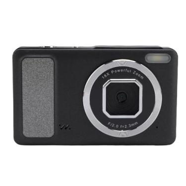 Imagem de Zopsc Câmera Digital 4K 64MP para Iniciantes, Câmera VLOG de Foco Automático Com Zoom 18x Com Tela de 2,4 Polegadas e Preenche a Luz para Crianças Adolescentes que Os Alunos Viajam