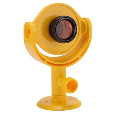 Imagem de Fafeicy Mini Pesquisa Prism Prism Tiltable para Lens de Vidro óptico de Estação Total Habitação Amarela
