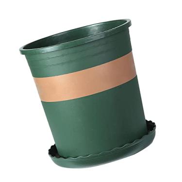 Imagem de Generic Multifuncional Gallen -Pot Sturdy Plastic Flowerpot Com Design Respirável para Vasos Pequenos, Experiência de Planta Confortável, Material PP, Peso 500 G (5 galões 11.02x12.20x8.66in)