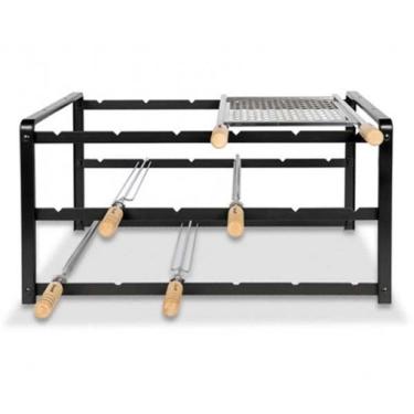 Imagem de Kit Suporte 1006 Em Aço Carbono - Giragrill