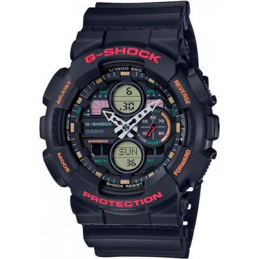 Imagem de Relógio Casio Masculino Ref: Ga-140-1a4dr G-shock Anadigi