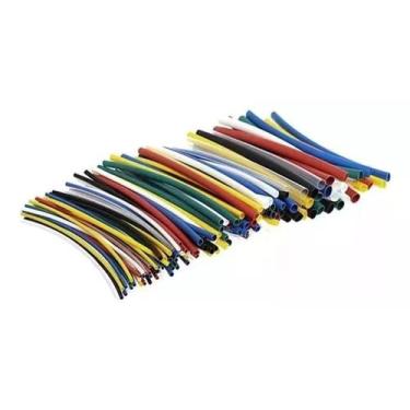 Imagem de Kit Tubo Termo Retratil 10Cm X140 Unidades - OEM