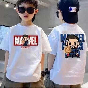 Imagem de Camiseta Infantil Doutor Estranho Filme Marvel Comics-Unissex