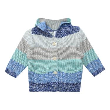 Imagem de Casaco Bebê GAP Multicolor Capuz Masculino-Masculino