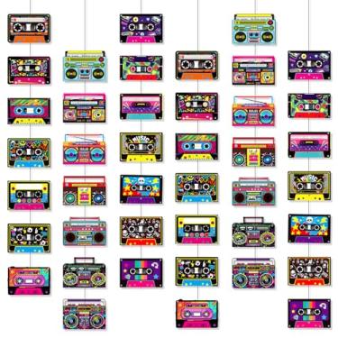 Imagem de Banners de festa com fita cassete