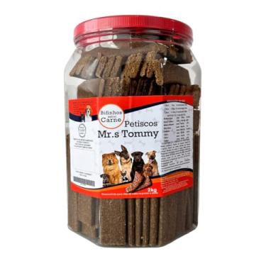 Imagem de Petisco Bifinho Premium Para Cachorro Pote 2kg (Carne)