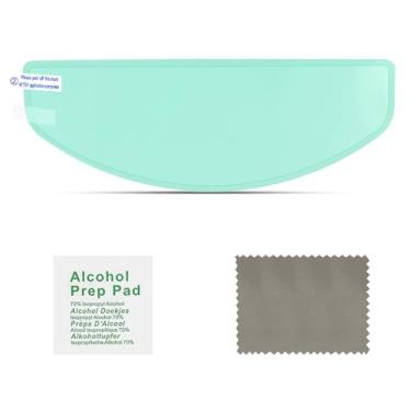 Imagem de Ygmylandbb Película de espelho anti-embaciamento, espelho retrovisor lateral do caminhão filme hidrofóbico película protetora transparente para caminhão trailer carro, 2 peças (HelmetFlim