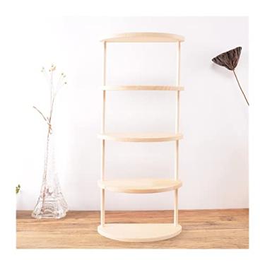 Imagem de GRFIT Suporte para óculos de sol de madeira maciça, expositor, óculos de sol, decoração profissional, expositor de óculos, suporte para óculos (cor: 5 camadas)