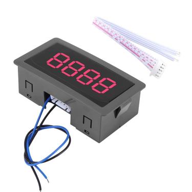 Imagem de Painel Digital Contador Medidor, Cabo, DC Display Led, 4 Dig