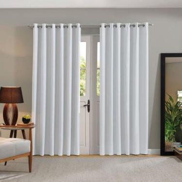 Imagem de Cortina Blackout 100% Confort 3,0 x 1,7 - Bella Janela, BRANCO